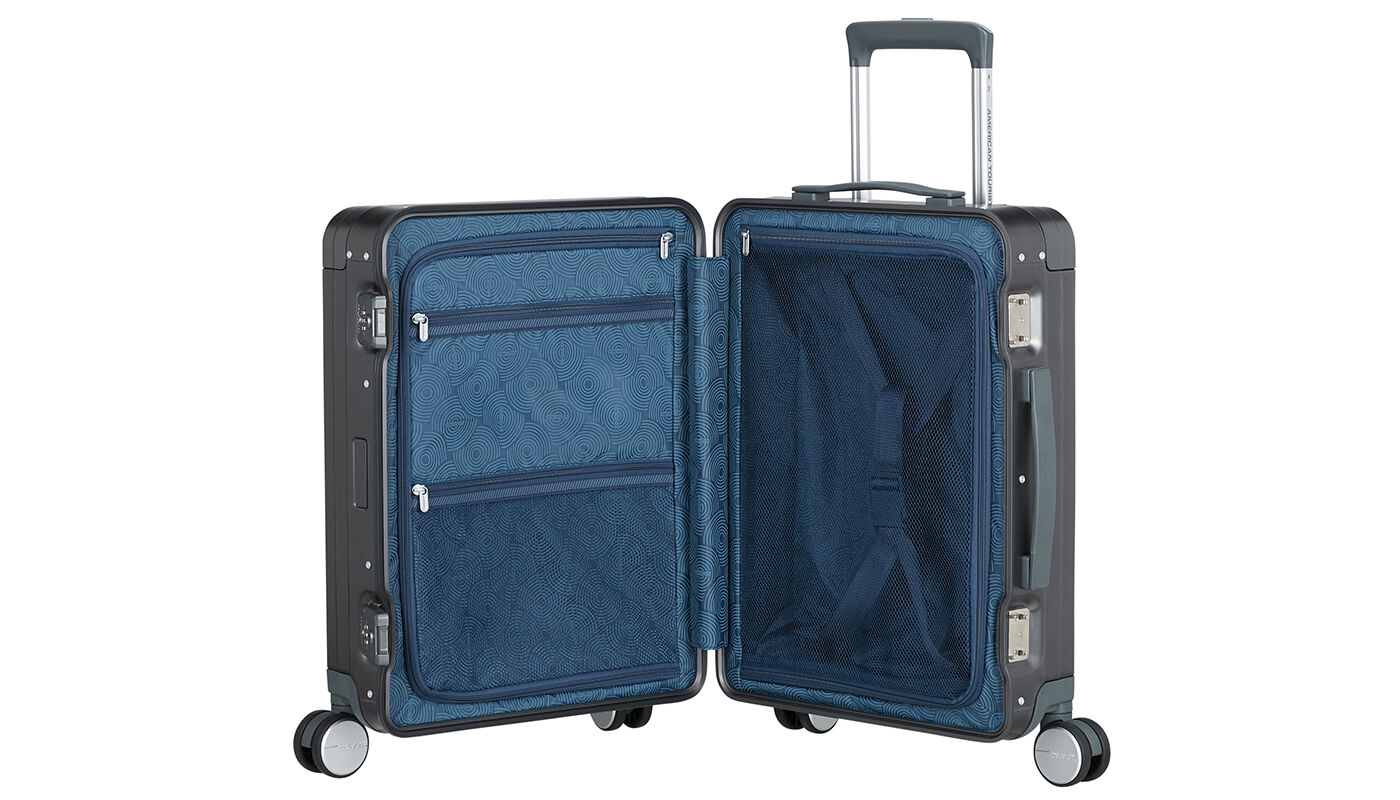 Soundbox Alu 55cm Cabin luggage Brushed Anthracite | American