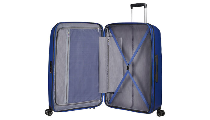 Interior organisation with extra zipped apron pocket