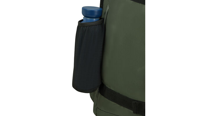 Hidden water bottle pocket