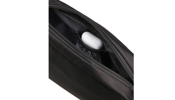 Dedicated AirPods pockets