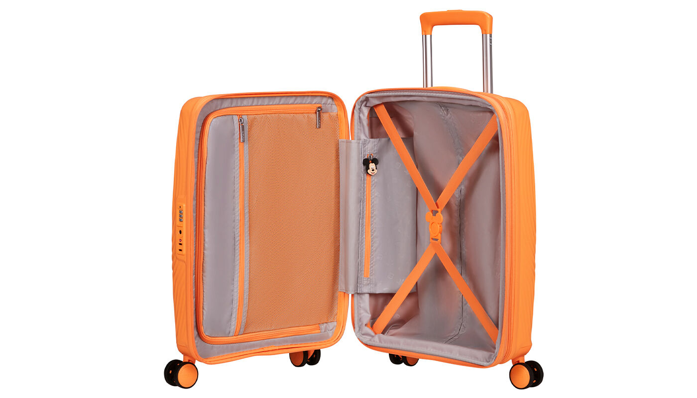 Mickey Magic 55cm Cabin luggage Orange | American Tourister UK