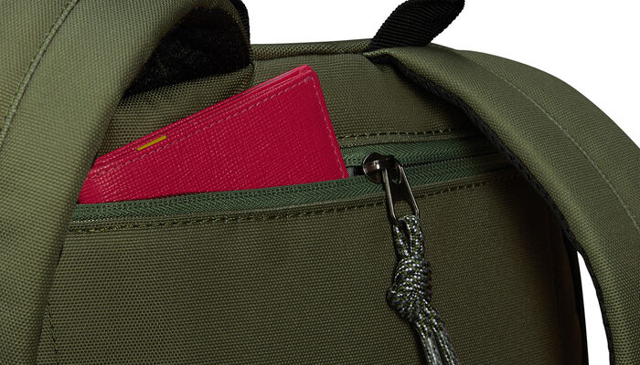 Secret back compartment