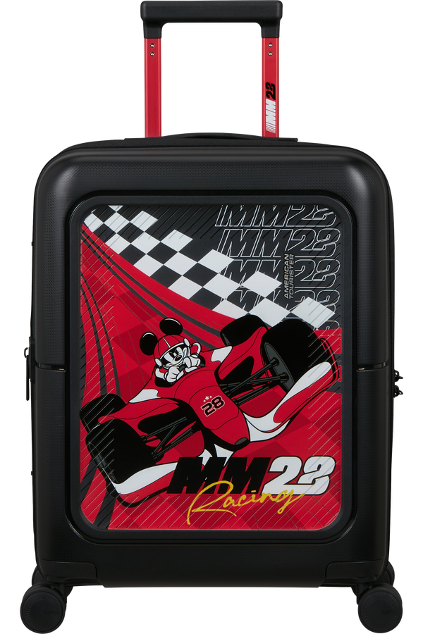 Dashpop Disney 55cm Cabin luggage | American Tourister Dashpop Disney Spinner Expandable TSA Disney 55cm  Racing Mickey