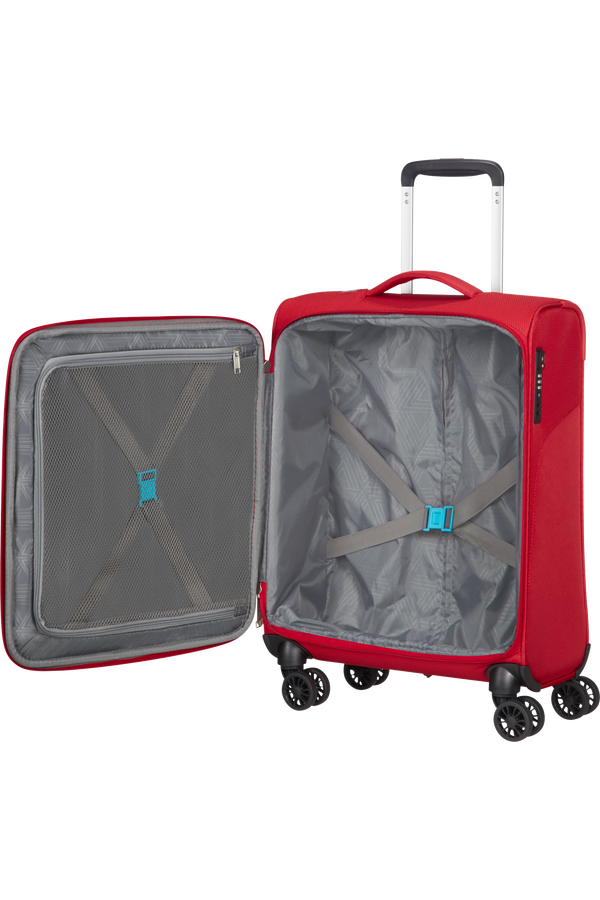 American Tourister Summerfunk Spinner Strict TSA 55cm  Red