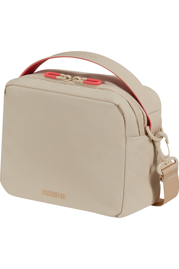 American Tourister Puffypop Pouch  Beige