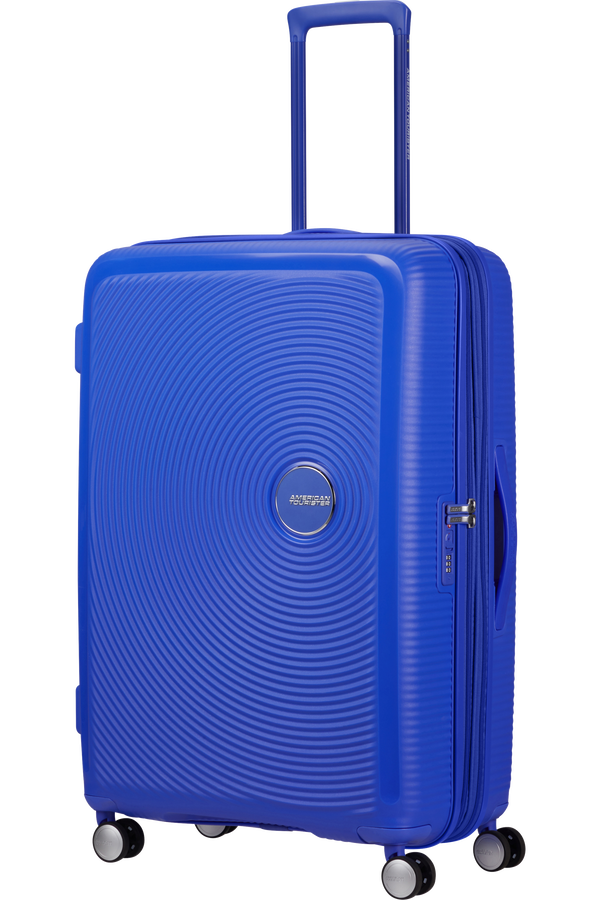 American Tourister SoundBox Spinner Expandable 77cm  Cobalt Blue