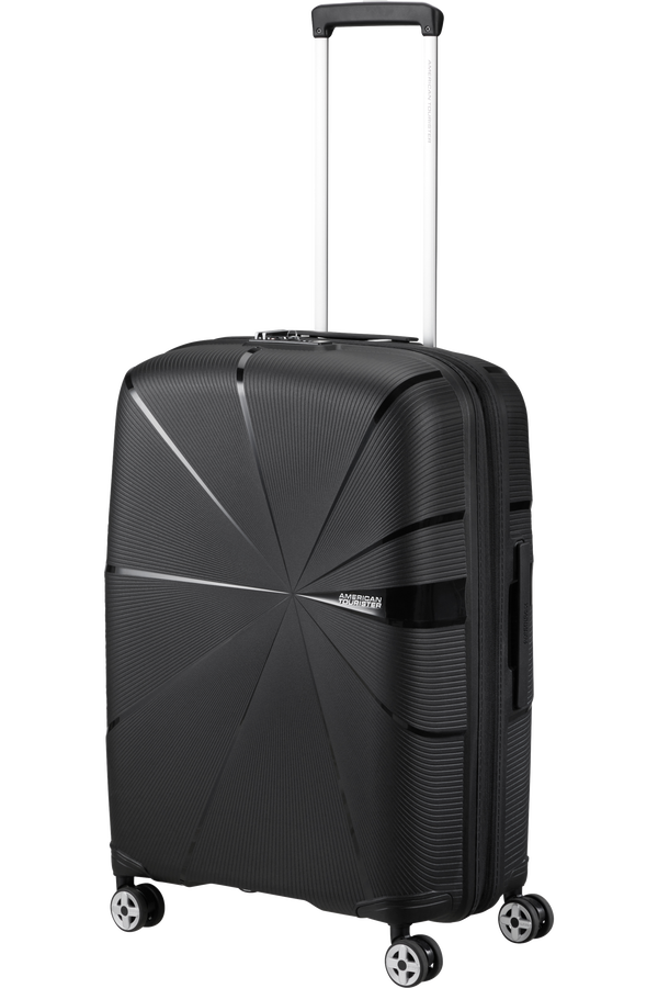 American Tourister Starvibe Spinner Expandable TSA 67cm Black