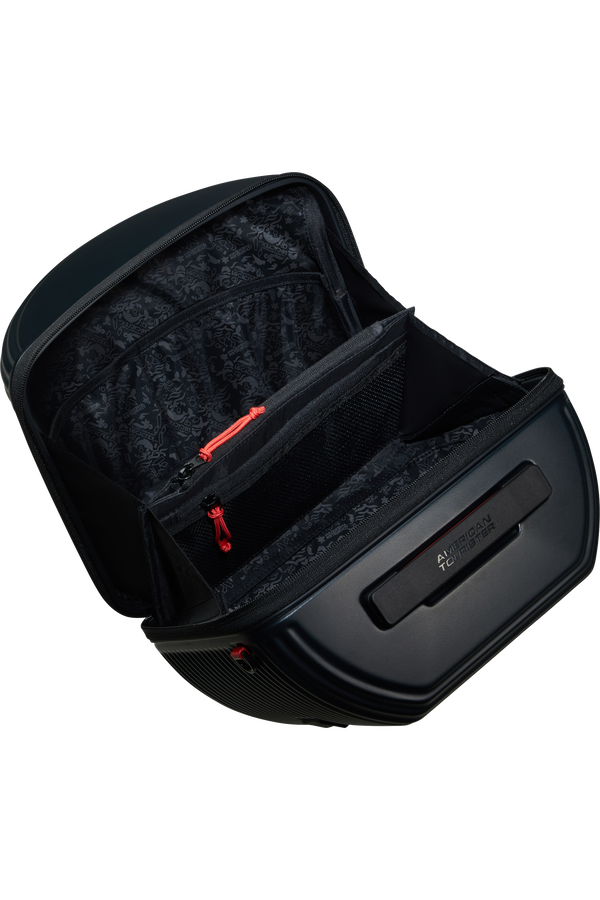 American Tourister Rollio Beauty Case  Black/Red