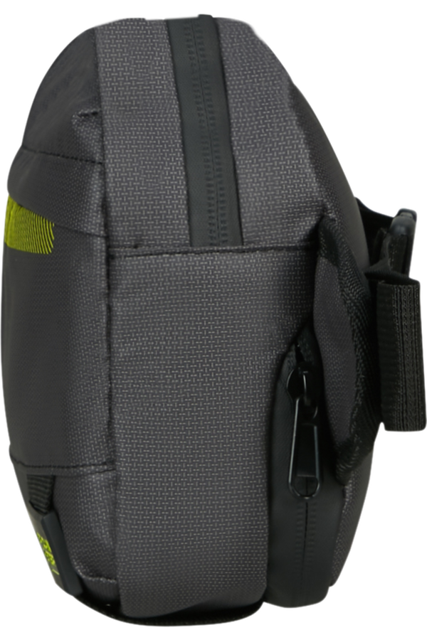 American Tourister Urban Track Sling Bag Coated  Black/Lime