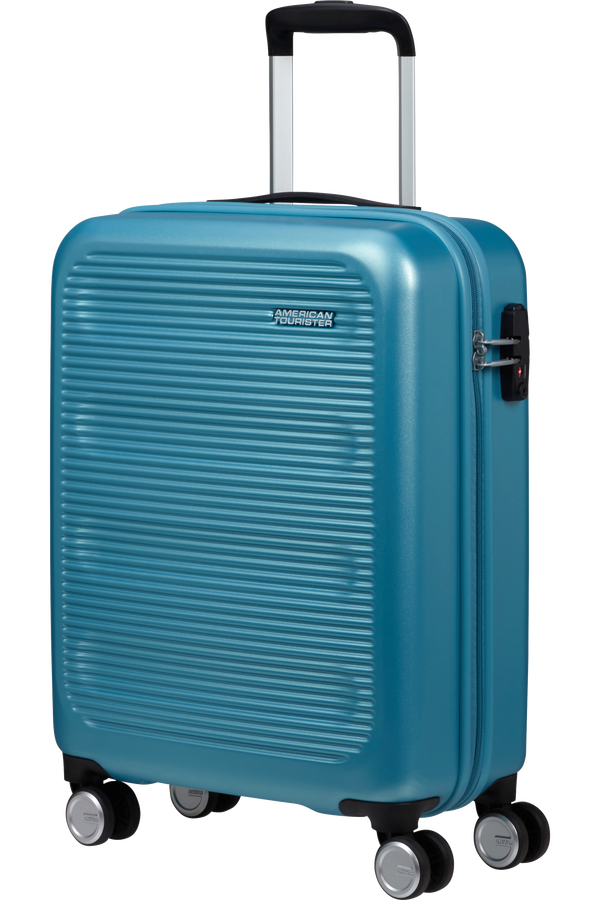 American Tourister Astrobeam Spinner TSA 55cm  Icy Aqua American Tourister Astrobeam Spinner TSA 55cm  Icy Aqua