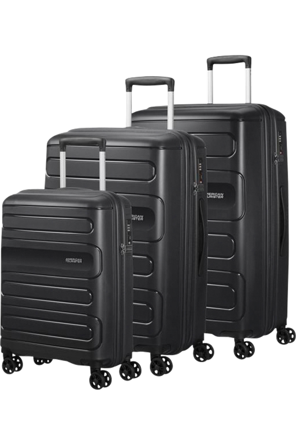 American Tourister Sunside 3 Pc Set C Black