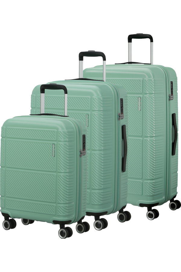American Tourister Speedplay 3 PC Set A Soft Green