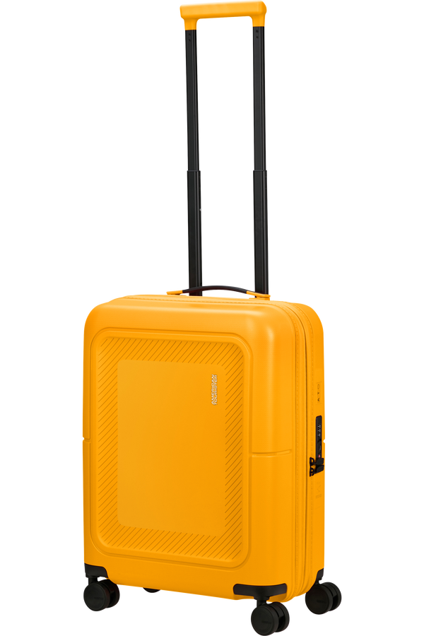 American Tourister DashPop Spinner Expandable TSA 55cm Golden Yellow