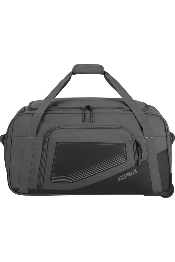 American Tourister City Racer Duffle with Wheels M Black