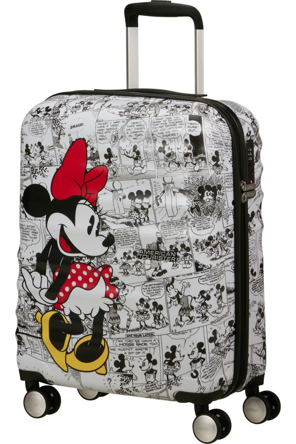 American Tourister Disney Wavebreaker Spinner TSA Disney Fl 55cm  Minnie Comics White American Tourister Disney Wavebreaker Spinner TSA Disney Fl 55cm  Minnie Comics White
