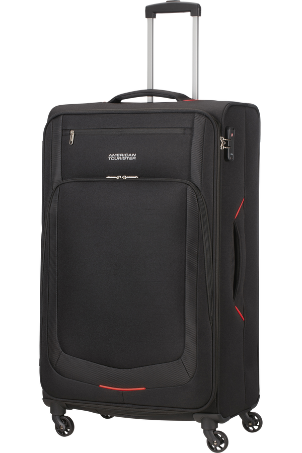 American Tourister Summer Session Spinner TSA L  Black/Red American Tourister Summer Session Spinner TSA L  Black/Red