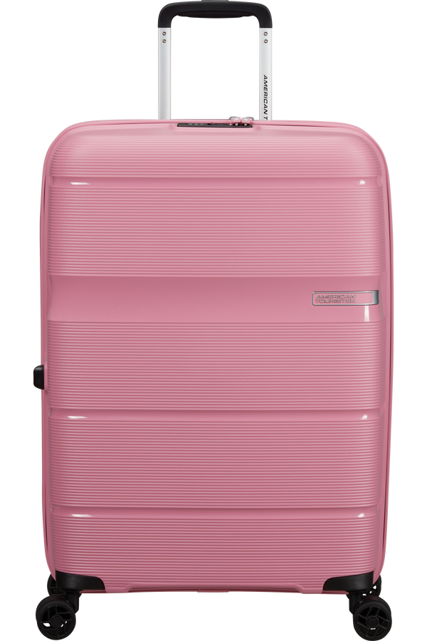 American tourister pink luggage sales