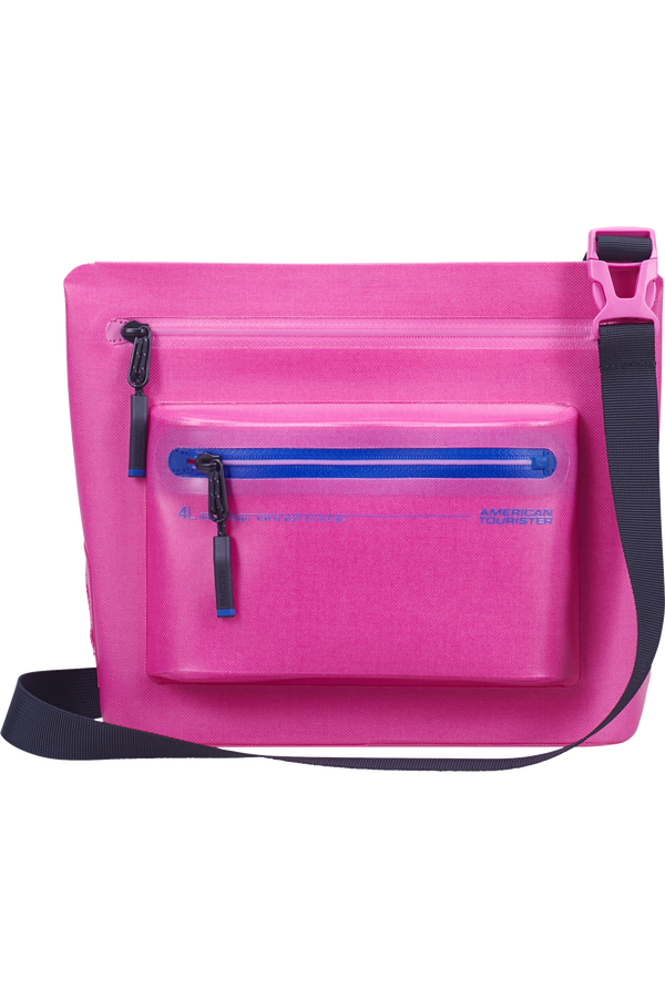Colourdry M Shoulder bag | American Tourister Colourdry Shoulder Bag M  Electric Fuchsia