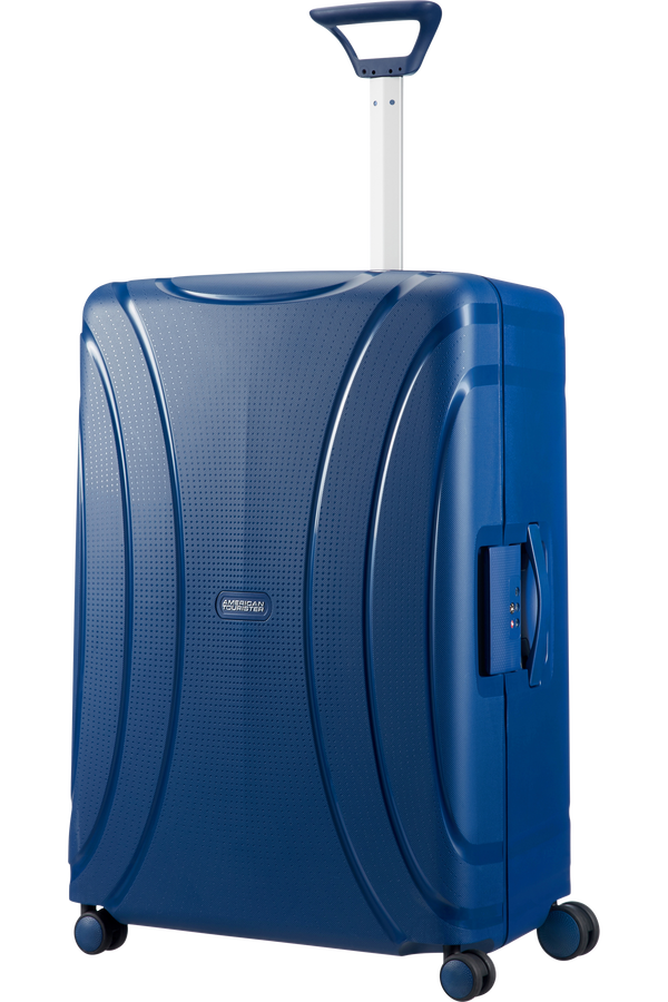 American Tourister Lock'n'Roll 4-wheel 75cm large Spinner suitcase Nocturne Blue