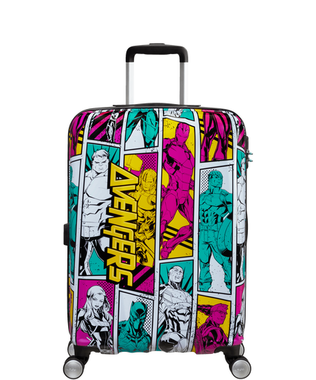 Superhero luggage on wheels sales