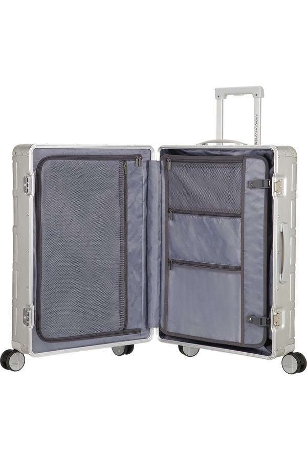 American tourister alumo spinner discount