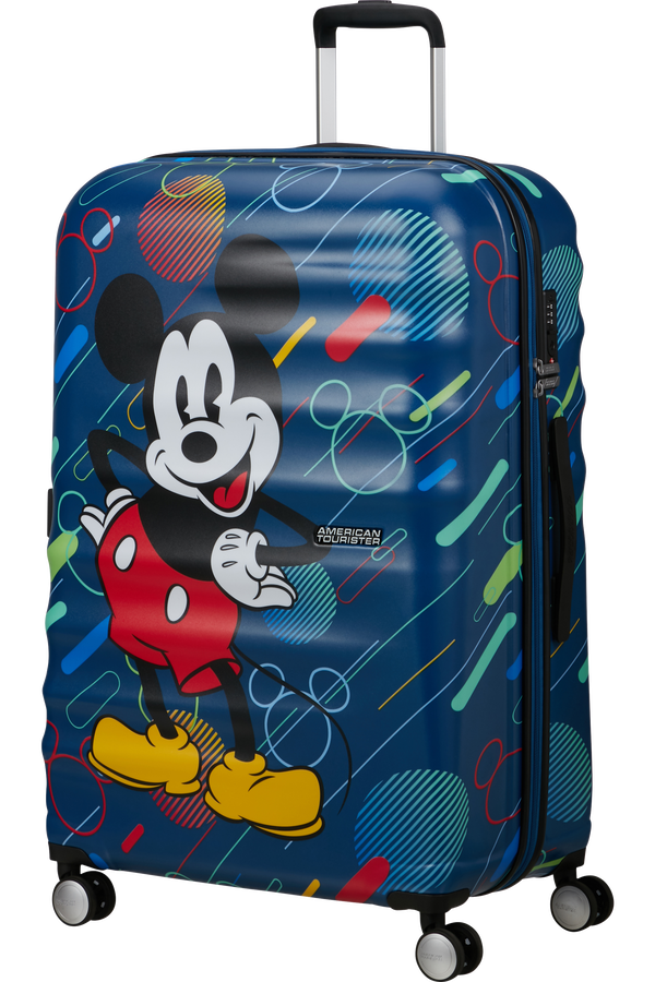 American Tourister Disney Wavebreaker Spinner TSA Disney Fl 77cm  Mickey Future Pop