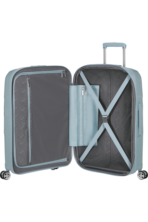 American Tourister StarVibe Spinner Expandable TSA LTD 67cm  Azzurro Speckles American Tourister StarVibe Spinner Expandable TSA LTD 67cm  Azzurro Speckles