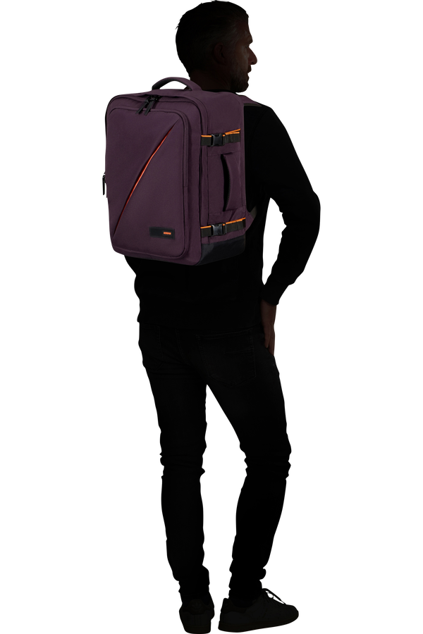 American Tourister Take2cabin Casual Backpack M  Dark Plum