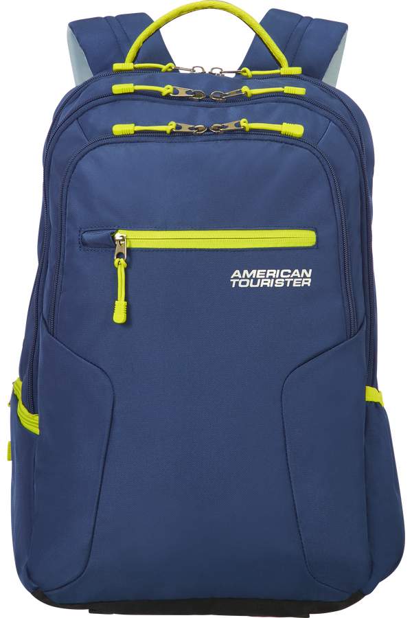 American Tourister Urban Groove Laptop Backpack 15.6inch True Navy/Lime