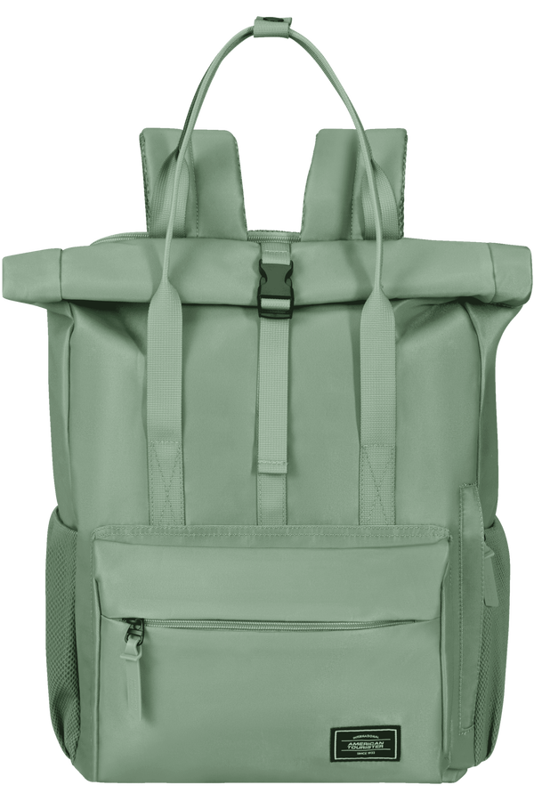 American tourister outlet green backpack