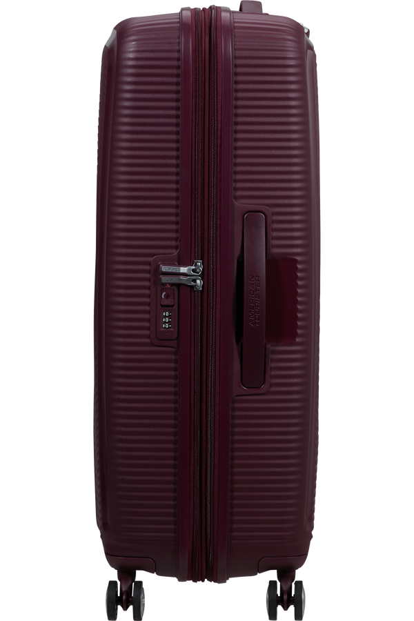 American Tourister SoundBox Spinner TSA Expandable 77cm  Wild Cherry