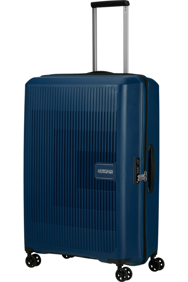 American Tourister Aerostep Spinner 77/28 Exp Tsa 77cm  Navy Blue