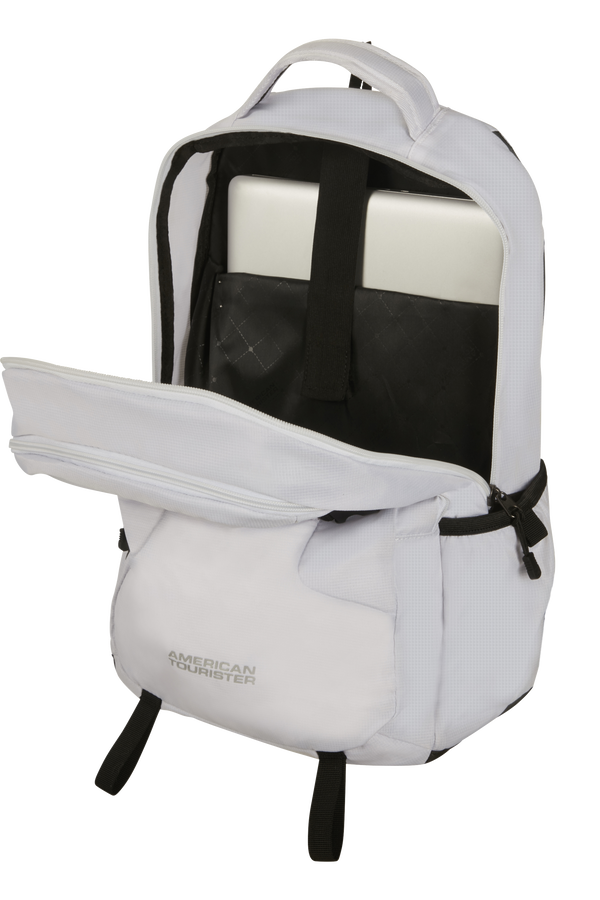 American tourister white backpack deals
