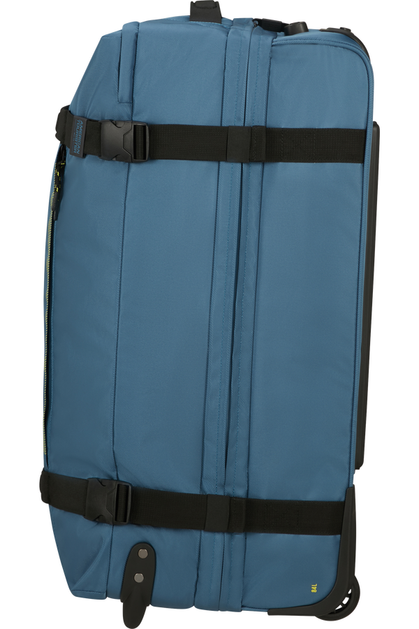 American tourister nylon 65 cms blue travel duffle store