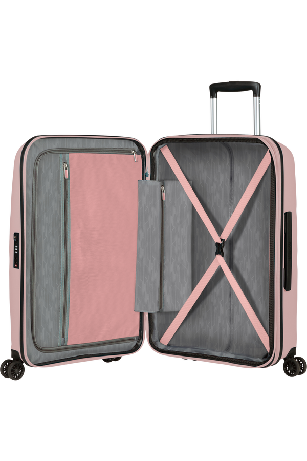 American Tourister Bon Air Dlx Spinner TSA Expandable 66cm  Cherry Blossoms