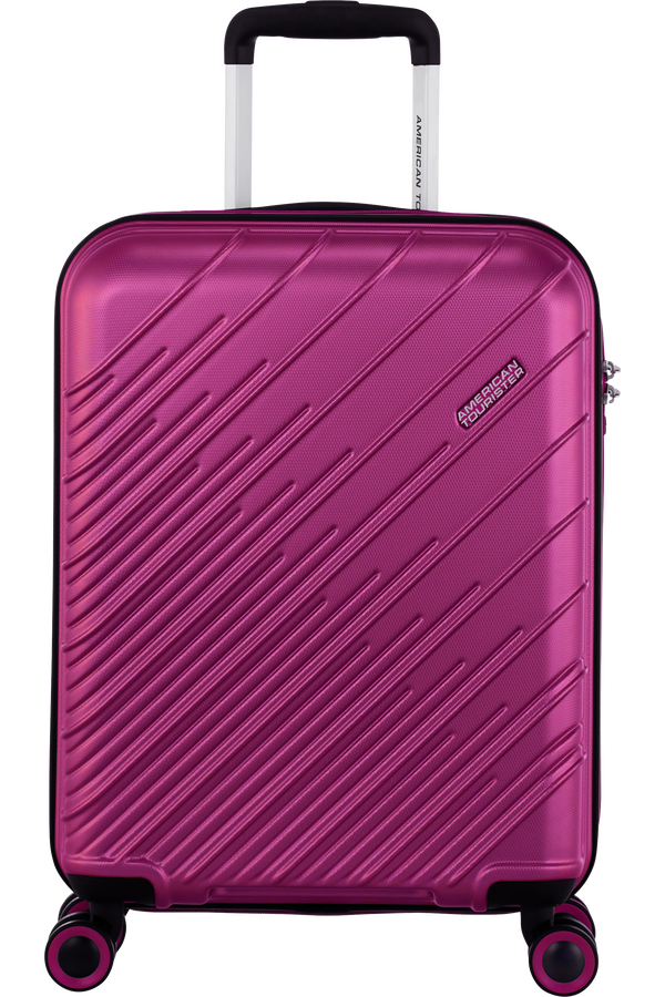 American tourister purple trolley bag hotsell