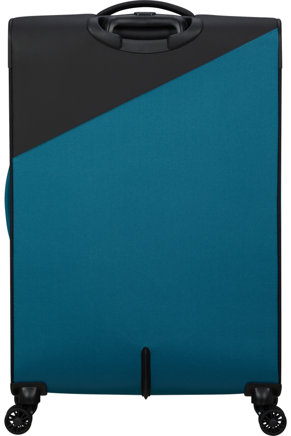 American Tourister Daring Dash Spinner Expandable TSA L  Black/Blue