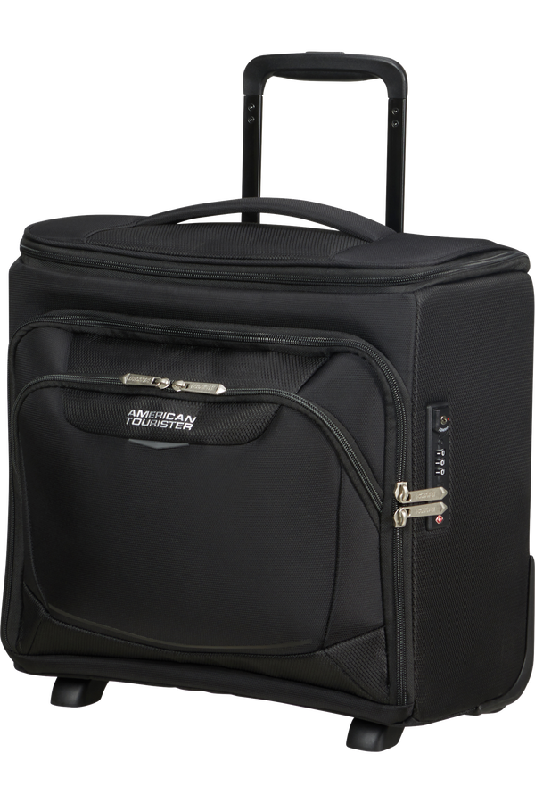 American Tourister SummerRide Upright Underseater Expandable Tsa Black American Tourister SummerRide Upright Underseater Expandable Tsa Black
