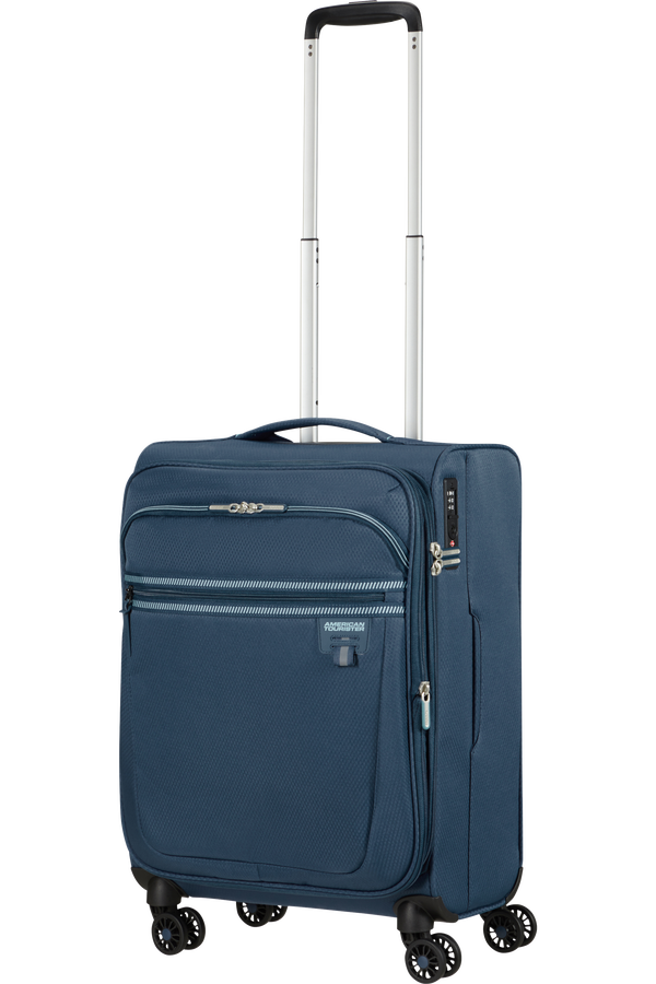 American Tourister Aerospin Spinner Expandable S  Indigo American Tourister Aerospin Spinner Expandable S  Indigo