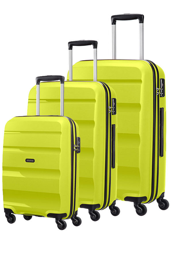 american tourister bon air 3 piece hardside suitcase set