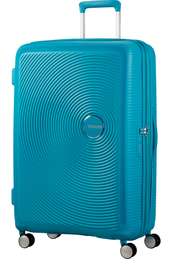 American Tourister Soundbox Spinner Expandable 77cm Summer Blue
