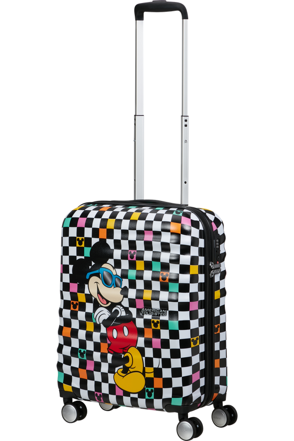 American Tourister Disney Wavebreaker Spinner TSA Disney Fl 55cm  Mickey Check