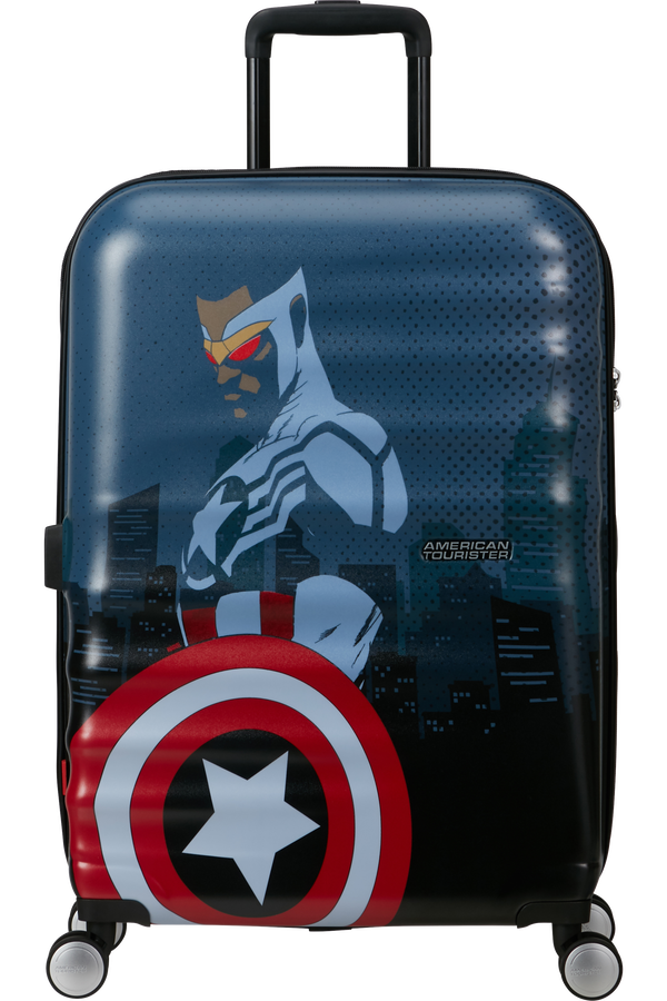 American Tourister Disney Wavebreaker Spinner TSA MARVEL Fl 67cm  Captain America City