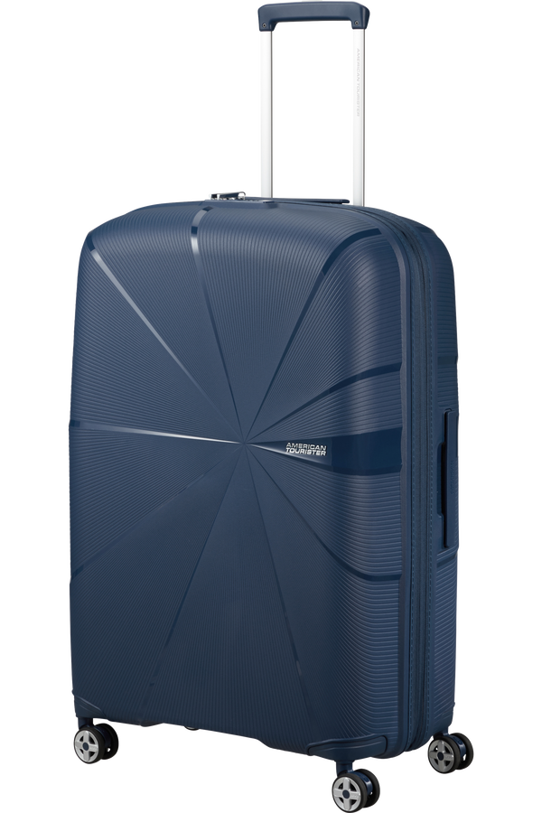 American Tourister Starvibe Spinner Expandable 77cm Navy