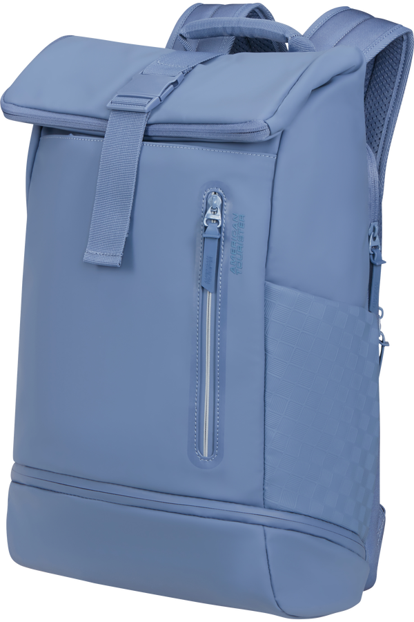Urban Tide 15.6'' rolltop Backpack 15.6" | American Tourister Urban Tide Rolltop Laptop Backpack 15.6'  Storm Blue