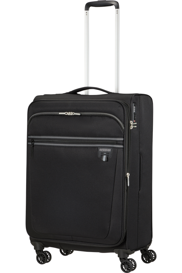 American Tourister Aerospin Spinner Expandable M  Black