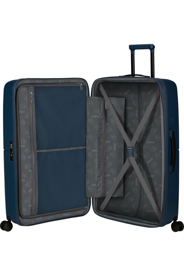 American Tourister DashPop Spinner Expandable TSA 77cm Midnight Blue