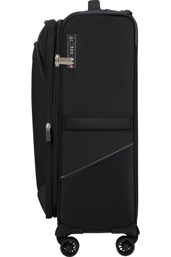 American Tourister SummerRide Spinner M EXP TSA 69cm Black American Tourister SummerRide Spinner M EXP TSA 69cm Black