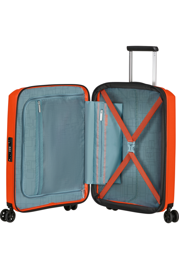 Bright online orange suitcase