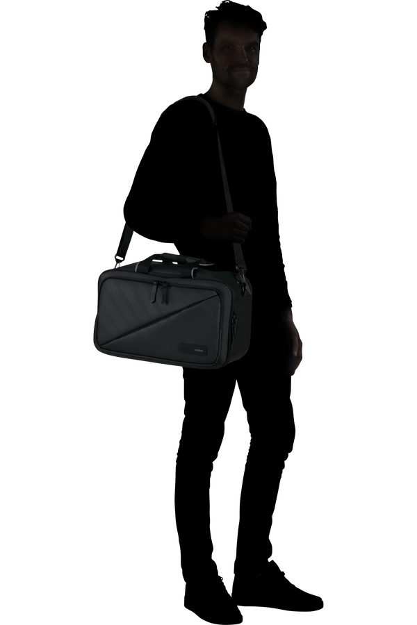American Tourister Take2cabin 3-Way Boarding Bag Prime  Black